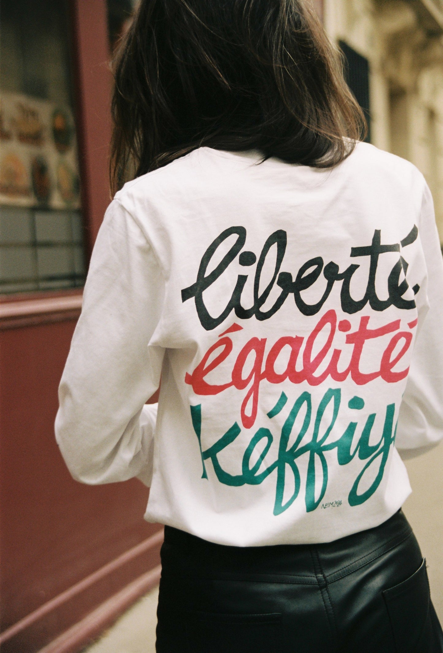 T-SHIRT MANCHES LONGUES UNISEXE COLLAB NAJIR EL MIR
