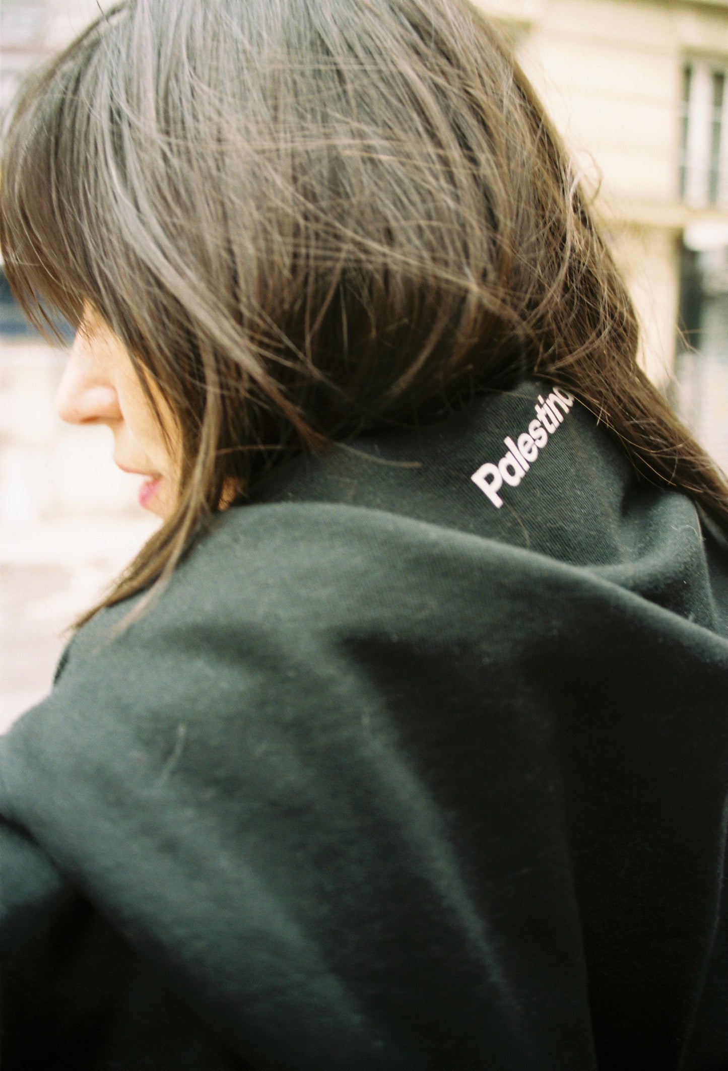 SWEAT SHIRT UNISEXE NOIR COLLAB NAJIR EL MIR