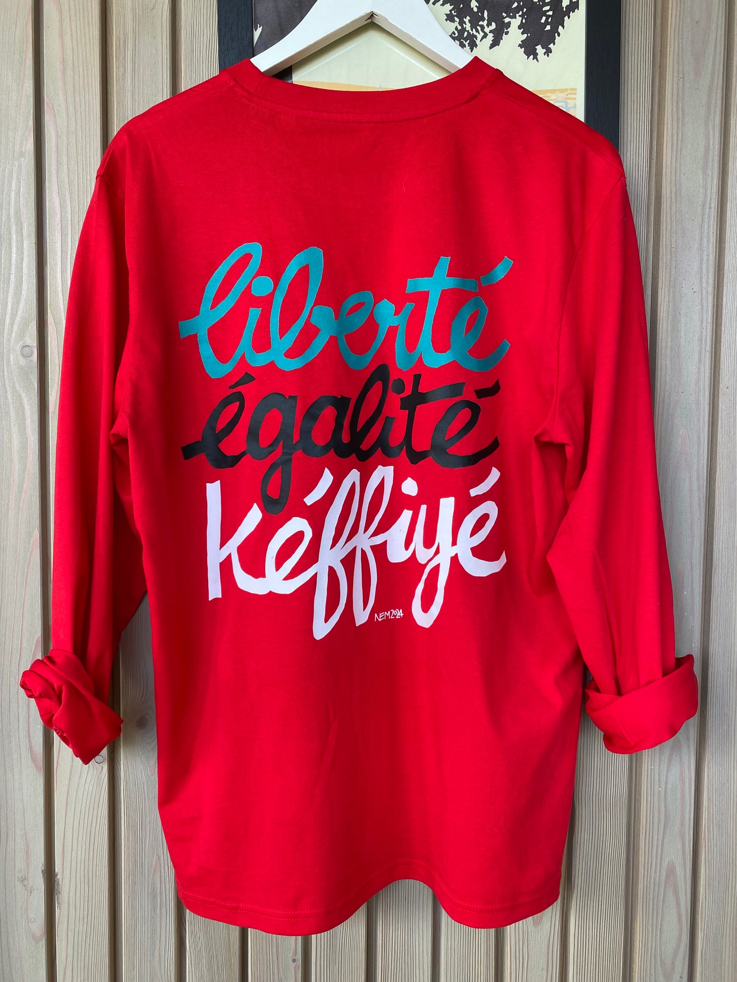 T-SHIRT MANCHES LONGUES UNISEXE COLLAB NAJIR EL MIR