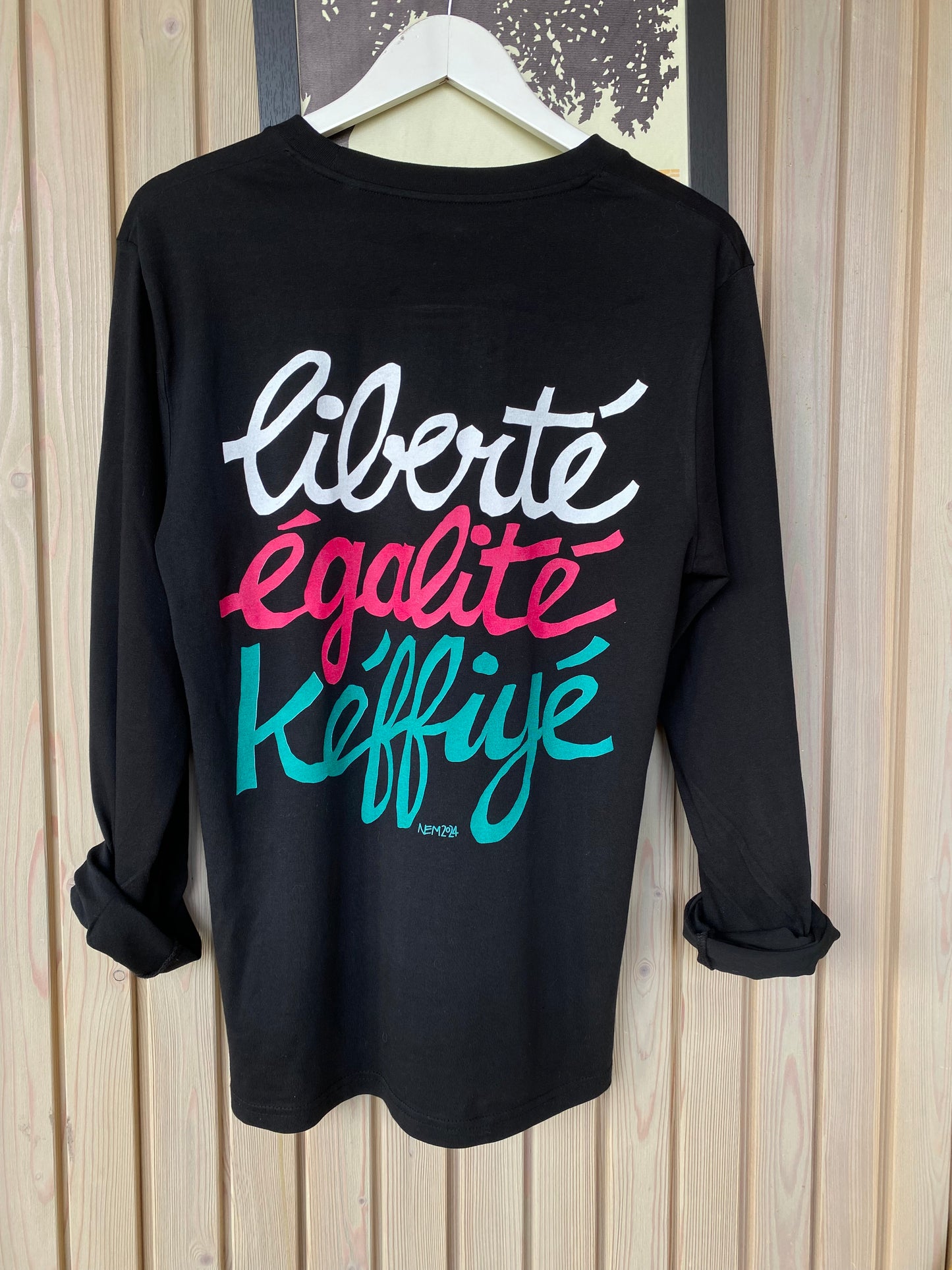 T-SHIRT MANCHES LONGUES UNISEXE COLLAB NAJIR EL MIR