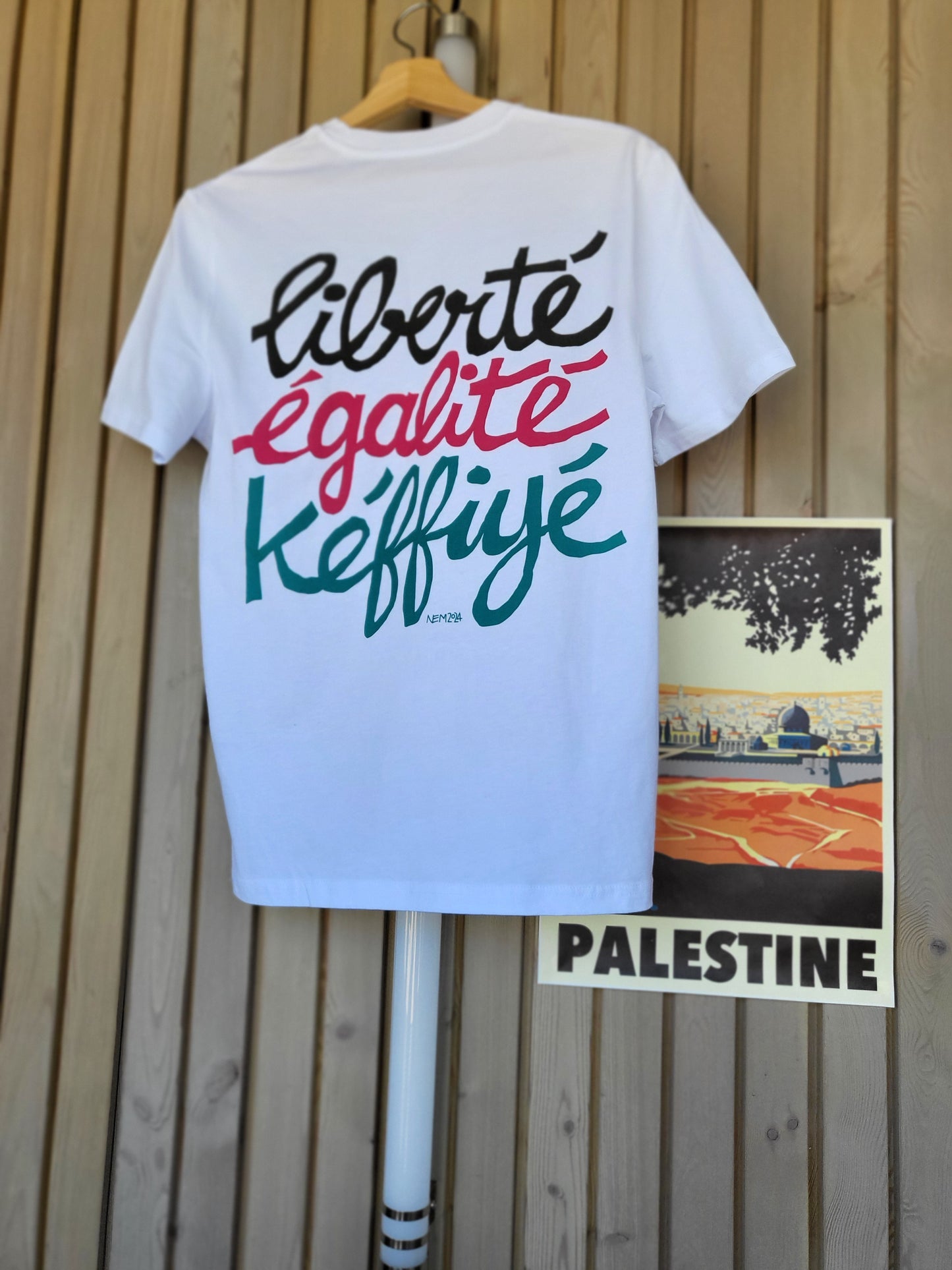 T-SHIRT MANCHES COURTES COLLAB X NAJI EL MIR
